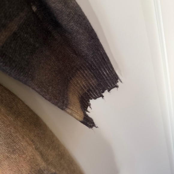 R13 portrait painting Artistic Sweater cashmere - Picture 4 of 10